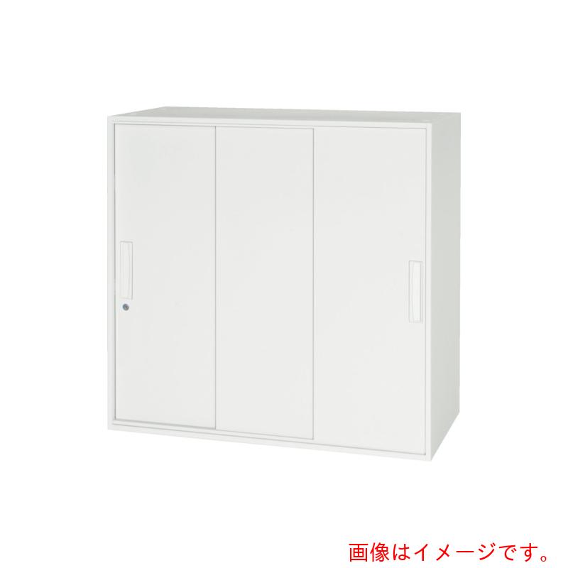 【別途貨物輸送あり】ダイシン実業（DAISHIN） 壁面納める庫 ３枚引戸型 上下兼用Ｄ４００ 白いこと 【品番：V940-09TS】