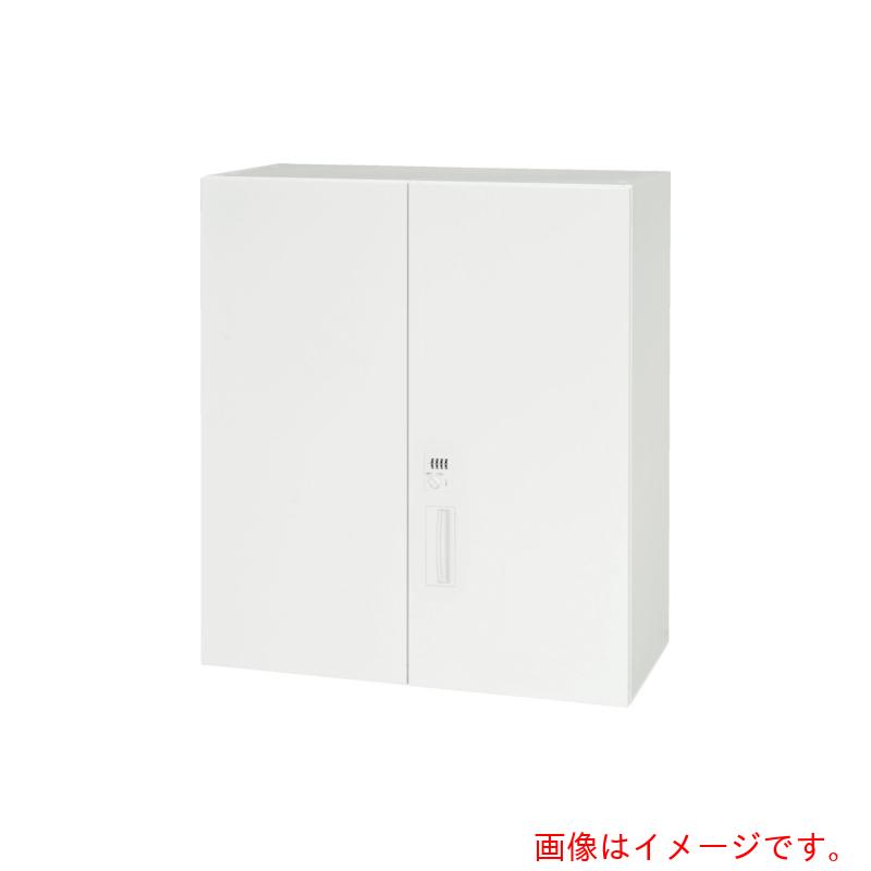 【別途貨物輸送あり】ダイシン実業（DAISHIN） 壁面納める庫 文字盤錠付両開き型 上置き専用Ｄ４００ 白いこと 【品番：V940-10固定ディスク】