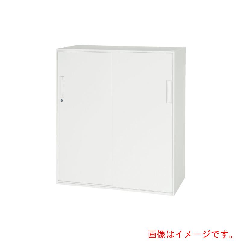 【別途送料あり】ダイシン工業（DAISHIN）　壁面収納庫　引戸型　下置き専用Ｄ４００　ホワイト　【品番：V940-11S】