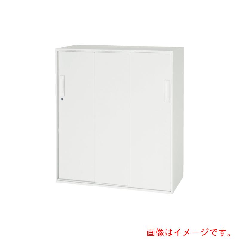 【別途貨物輸送あり】ダイシン実業（DAISHIN） 壁面納める庫 ３枚引戸型 下置き専用Ｄ４００ 白いこと 【品番：V940-11TS】