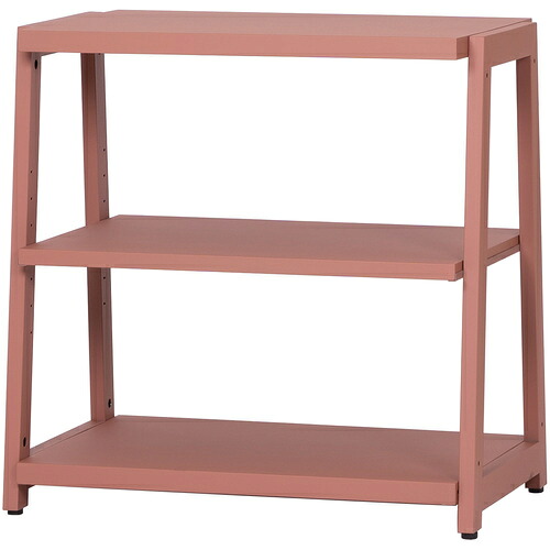 【別途送料あり】ダイシン工業（DAISHIN）　ワークショップファニチャー　ローシェルフ　テラコッタ　【品番：WS-SS0906-TR】
