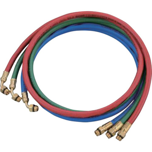デンゲン（DENGEN） ＨＦＯ－１２３４ｙｆ用 チャージングホース３本セット １．２ｍ 【品番：CP-H1200YFS】