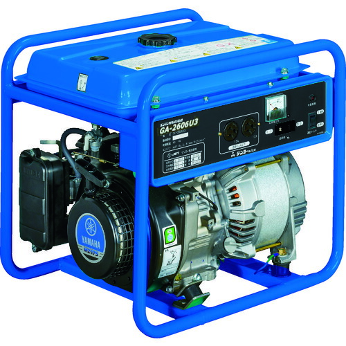 【別途送料あり】デンヨー（Denyo） 小型ガソリンタイプ発電機 ６０Ｈｚ 【品番：GA-2606U3】