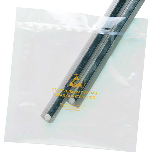 DESCO JAPAN ＥＳＤ御徒面子、ＳＴＡＴＦＲＥＥ、澄み切った、ジップ式、３０５ ｍｍ ｘ ４５７ ｍｍ、入数１００ 【品番：13885】