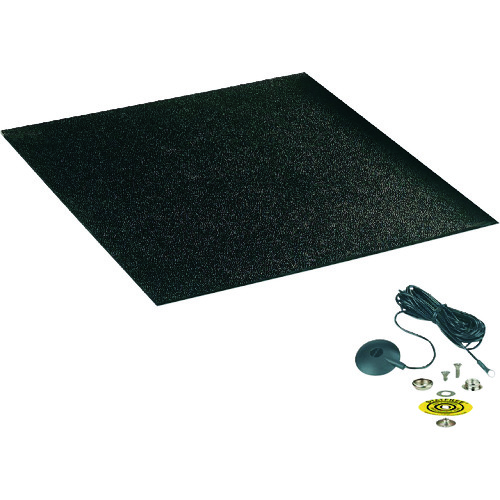 DESCO JAPAN つや消し、ＳＴＡＴＦＲＥＥ ＣＶ２８０、導電性、 黒、２．０粍 ｘ １．２２ｍ ｘ １．８３ｍ 【品番：15014】