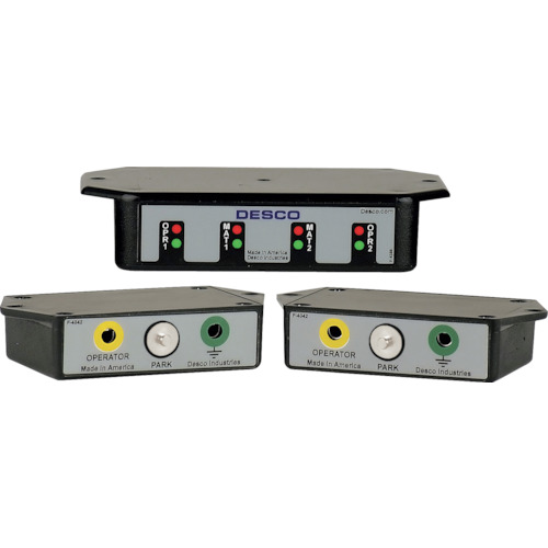DESCO JAPAN　常時モニター（２人用）　１１０Ｖ　５０／６０ＨＺ　【品番：19246】