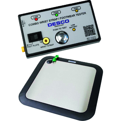 DESCO JAPAN チェッカー、ＣＯＭＢＯ、リストストラップ及びフットウェアー用、価値付ける台付き添い人 【品番：19283】