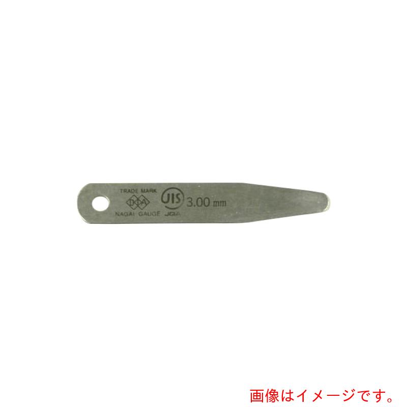 永井ゲージ製造所 ＤＩＡ ＪＩＳ標準尺度唐鋤まゲージ岩礁 ３．００Ｘ７５Ｂ型 【品番：75B3.00】