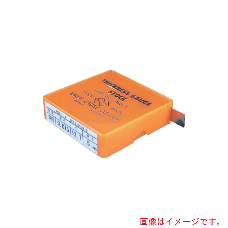 永井ゲージ製作所　ＤＩＡ　ステンレス製ピストンストックフィラーゲージ　０．０１５Ｘ５ｍ　【品番：SFT0.015M5】