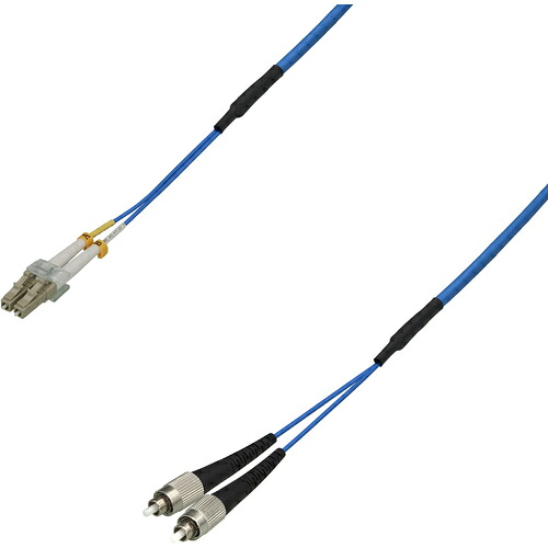 ダイヤトレンド　マルチモード光ファイバーケーブル（ＬＣ－ＦＣ）２芯＜屋内　可動用＞５ｍ　【品番：DFC-MMDLCFC-RMV21(5M)】