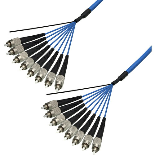 ダイヤトレンド　マルチモード光ファイバーケーブル（ＦＣ－ＦＣ）８芯＜屋内用（補強）＞３ｍ　【品番：DFC-MMFCFC-RMT81(3M)】