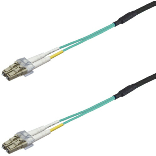 ダイヤトレンド　ＯＭ３マルチモード光ファイバーケーブル（ＬＣ－ＬＣ）２芯＜屋内　可動用＞４ｍ　【品番：DFC-MM(OM3)DLCDLC-RMV21(4M)】
