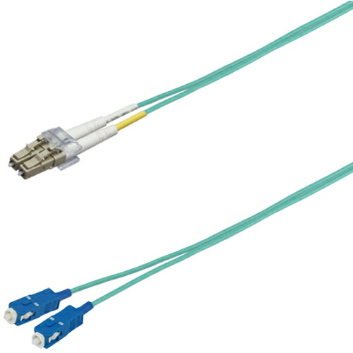 ダイヤトレンド　ＯＭ３マルチモード光ファイバーケーブル（ＬＣ－ＳＣ）２芯＜盤内用＞７ｍ　【品番：DFC-MM(OM3)DLCSC-CP21(7M)】