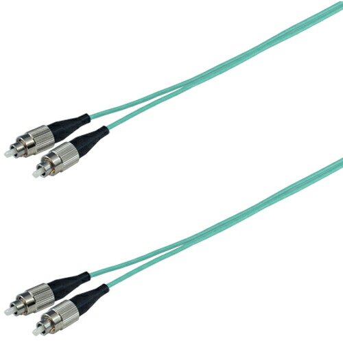 ダイヤトレンド　ＯＭ３マルチモード光ファイバーケーブル（ＦＣ－ＦＣ）２芯＜盤内　可動用＞１０ｍ　【品番：DFC-MM(OM3)FCFC-CPV21(10M)】
