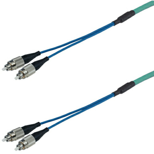 ダイヤトレンド　ＯＭ３マルチモード光ファイバーケーブル（ＦＣ－ＦＣ）２芯＜屋内用＞２ｍ　【品番：DFC-MM(OM3)FCFC-RM21(2M)】