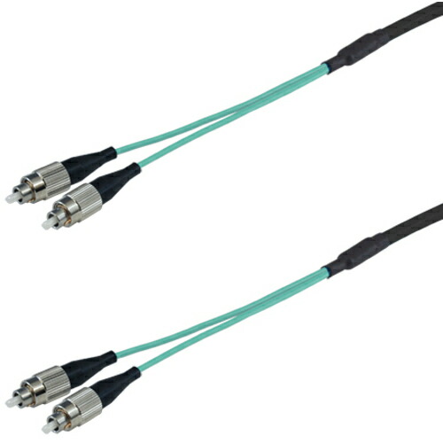 ダイヤトレンド ＯＭ３マルチモード光ファイバーケーブル（ＦＣ－ＦＣ）２芯＜屋内 可動用＞２ｍ 【品番：DFC-MM(OM3)FCFC-RMV21(2M)】