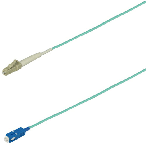 ダイヤトレンド　ＯＭ３マルチモード光ファイバーケーブル（ＬＣ－ＳＣ）単芯＜盤内　可動用＞３ｍ　【品番：DFC-MM(OM3)LCSC-CPV11(3M)】