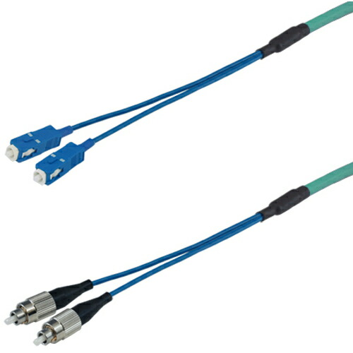 ダイヤトレンド　ＯＭ３マルチモード光ファイバーケーブル（ＳＣ－ＦＣ）２芯＜屋内用＞８ｍ　【品番：DFC-MM(OM3)SCFC-RM21(8M)】