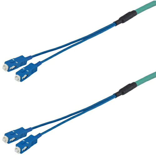 ダイヤトレンド　ＯＭ３マルチモード光ファイバーケーブル（ＳＣ－ＳＣ）２芯＜屋内用＞９ｍ　【品番：DFC-MM(OM3)SCSC-RM21(9M)】