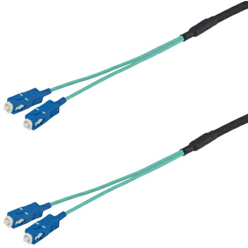 ダイヤトレンド ＯＭ３マルチモード光ファイバーケーブル（ＳＣ－ＳＣ）２芯＜屋内 可動用＞５ｍ 【品番：DFC-MM(OM3)SCSC-RMV21(5M)】