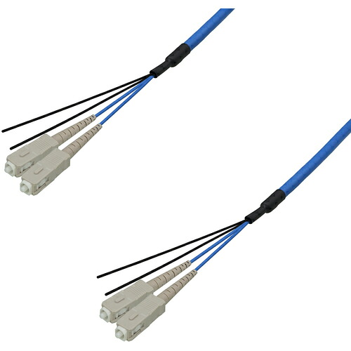 ダイヤトレンド　マルチモード光ファイバーケーブル（ＳＣ－ＳＣ）２芯＜屋内用（補強）＞８ｍ　【品番：DFC-MMSCSC-RMT21(8M)】