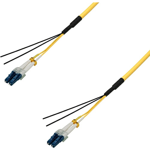ダイヤトレンド　シングルモード光ファイバーケーブル（ＬＣ－ＬＣ）２芯＜屋内用（補強）＞３ｍ　【品番：DFC-SMDLCDLC-RMT21(3M)】