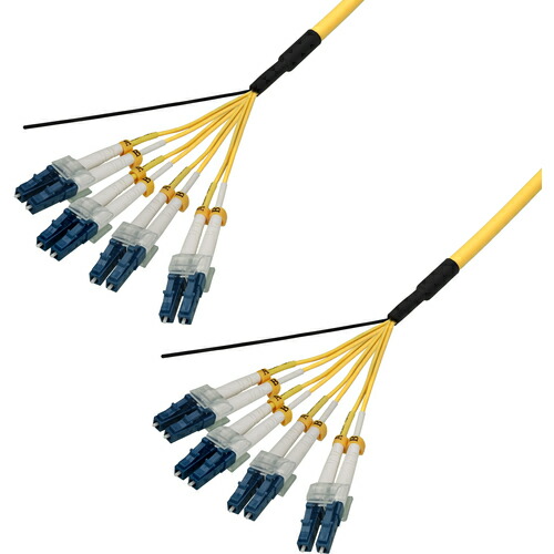 ダイヤトレンド　シングルモード光ファイバーケーブル（ＬＣ－ＬＣ）８芯＜屋内用（補強）＞９ｍ　【品番：DFC-SMDLCDLC-RMT81(9M)】
