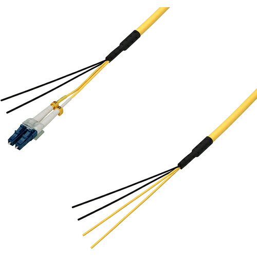 ダイヤトレンド　シングルモード光ファイバーケーブル（ＬＣ－コネクタなし）２芯＜屋内用（補強）＞８ｍ　【品番：DFC-SMDLCN-RMT21(8M)】