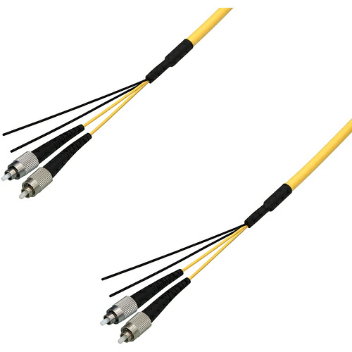 ダイヤトレンド　シングルモード光ファイバーケーブル（ＦＣ－ＦＣ）２芯＜屋内用（補強）＞８ｍ　【品番：DFC-SMFCFC-RMT21(8M)】
