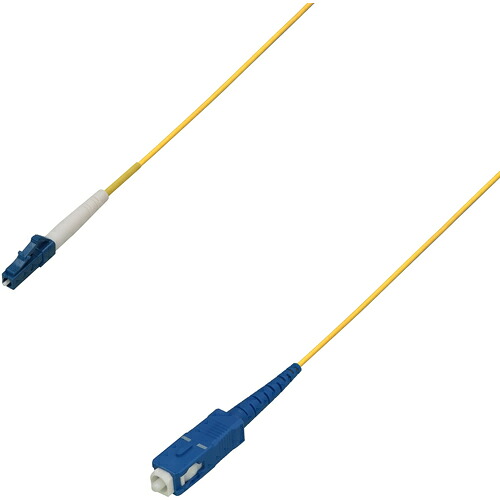 ダイヤトレンド　シングルモード光ファイバーケーブル（ＬＣ－ＳＣ）単芯＜盤内　可動用＞２ｍ　【品番：DFC-SMLCSC-CPV11(2M)】