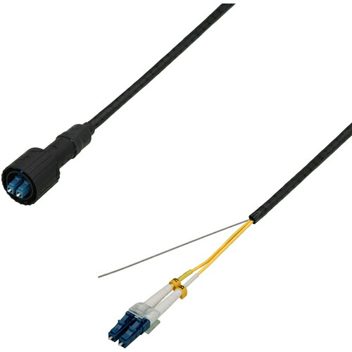 時刻表流行り シングル流行り物グラスファイバー有線テレビ（ＬＣ－ＬＣ）２芯＜防塵雨合羽（身体障害者）＞７ｍ 【品番：DFC-SMWZLCDLC-FDS21(7M)】