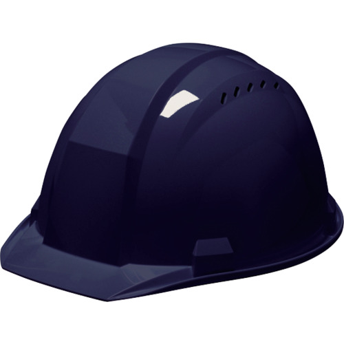 ★ＤＩＣプラスチック　ＤＩＣ　Ａ－０１Ｖ型　耐電用ヘルメット　紺　ＨＡ１内装ＫＰ付　【品番：A01-V-HA1E-KP-K】