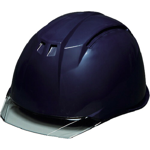 ★ＤＩＣプラスチック　ＤＩＣ　透明バイザーヘルメット　ＡＡ１１ＥＶＯ&minus;Ｃ　ＫＰ　紺／スモーク　【品番：AA11EVO-C-HA6-KP-K/S】｜住設プロ　店