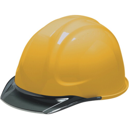 ★ＤＩＣプラスチック　ＤＩＣ　ＳＹＡ－Ｃ型ヘルメット　黄／スモーク　ＨＡ２内装ＫＰ付　【品番：SYA-C-HA2-KP-Y/S 】 4,857円