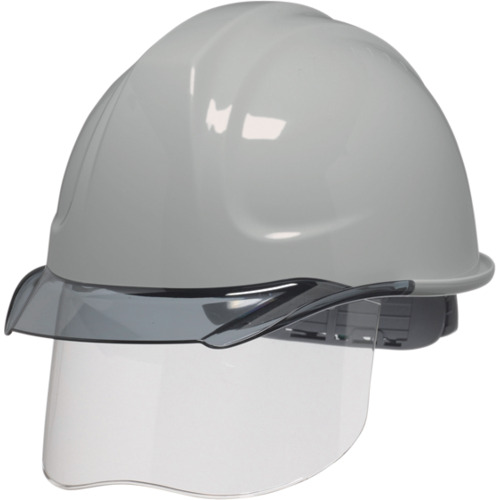 ★DICプラスチック DIC SYA−CS型ヘルメット ライトグレー/スモーク HA2内装KP付 【品番:SYA-CS-HA2-KP-LG/S】|住設プロ 店