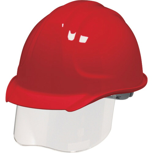 ★ＤＩＣプラスチック　ＤＩＣ　ＳＹＡ－Ｓ型ヘルメット　赤　ＨＡ２内装ＫＰ付　【品番：SYA-S-HA2-KP-R】