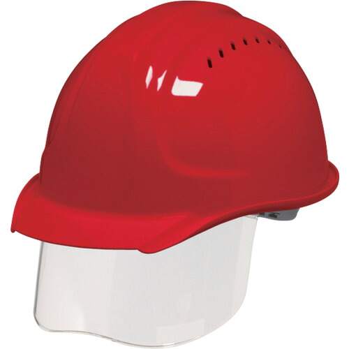 ★ＤＩＣプラスチック　ＤＩＣ　ＳＹＡ－ＳＶ型ヘルメット　赤　ＨＡ２内装ＫＰ付　【品番：SYA-SV-HA2-KP-R】