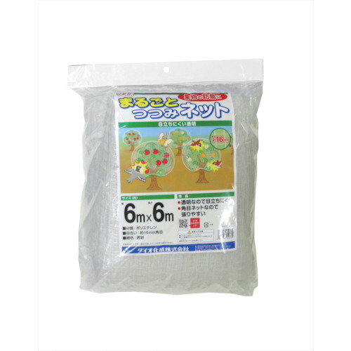 ●イノベックス（Dio） 生り物まるごとつつみサイバー空間 ６ｍ×６ｍ 白 【6個】 【品番：252331】