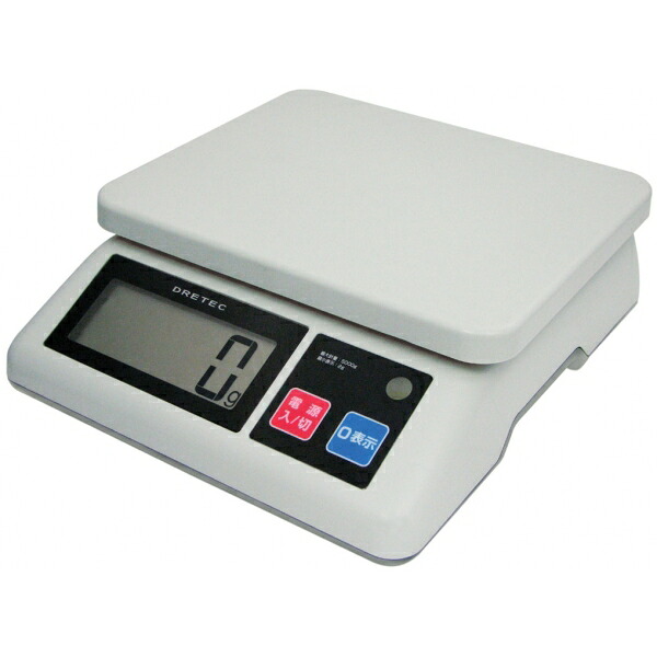 ドリテック　プロスケール5kg　グレー　【品番：GS-500GY】
