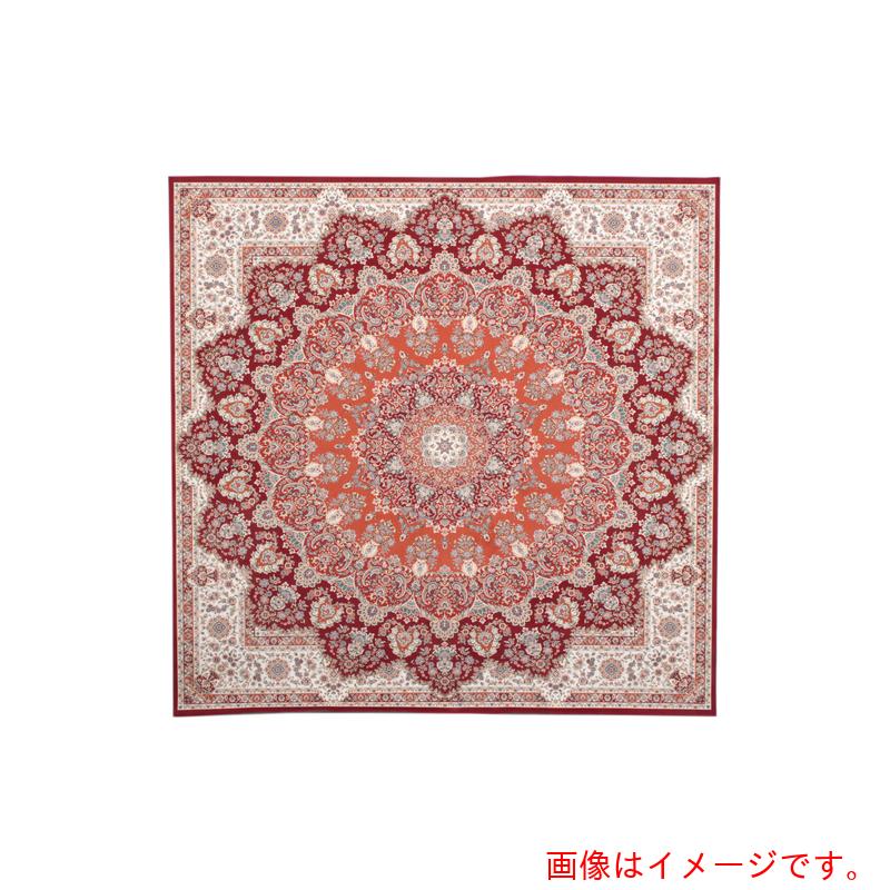 萩原　ラグマット　撥水　防滑　薄手で洗える　プリシア　２００×２００　【品番：240614010】