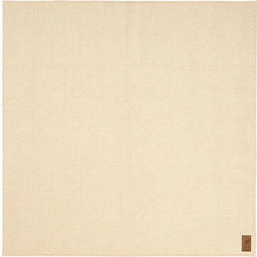 萩原 洗える 上滑り打ちきりつき ふっくら ヘリンボンラグ ボーナ ２３０Ｘ２３０ ベージュ 【品番：240638203】