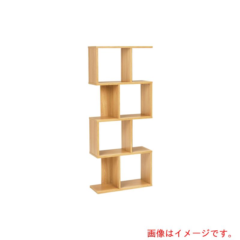 萩原　オープンラック　幅６２０ｍｍ×高さ１３９５ｍｍ　４段タイプ　ナチュラル　【品番：RCC-1601NA】