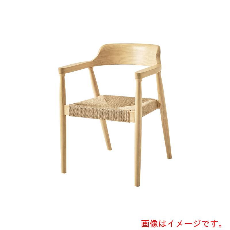 萩原 ダイニングチェア 2脚セット アッシュ 無垢材 張地:ロープ/座面:ナチュラル色 完成品 【品番:VC-7002-NAPC】