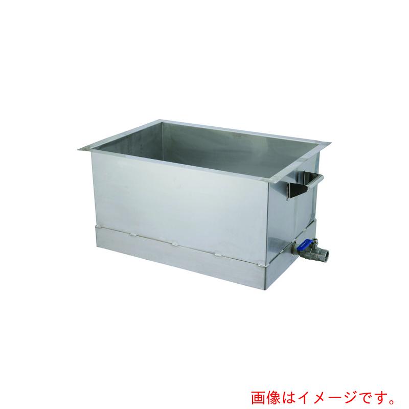 【別途送料あり】オオモリ　洗浄槽　直角底　１５０Ｌ　【品番：OM1013-35】