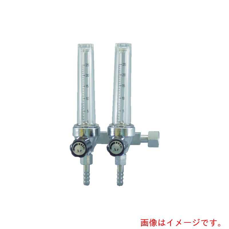 ヤマト工業 アイスクリームソーダ式流束計 二連式 Ｆ２Ｍ－３０－Ｈ２ 【品番：F2M-30-H2】