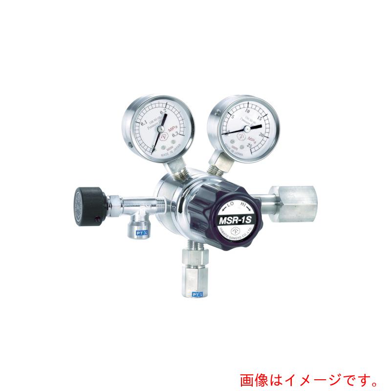 ヤマト産業 ガス調整器 分析機用二段圧力調整器 MSR−1S 水素 【品番:MSR1S12TRC】|住設プロ 店