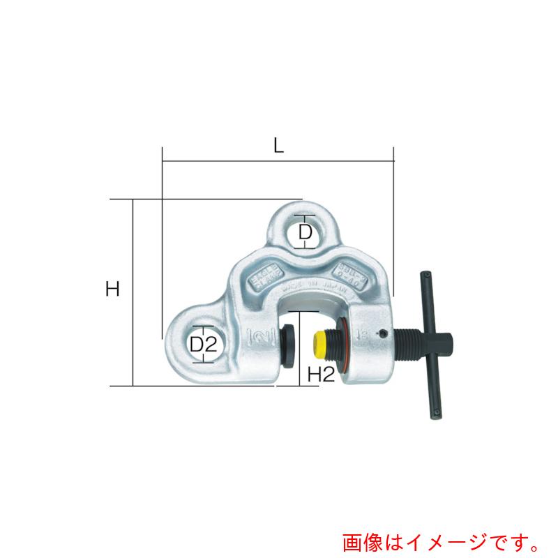 イーグル・クランプ　ねじ式全方向クランプ　ＳＢＢ－２ｔ（１－４０）　【品番：SBB-2-1-40】