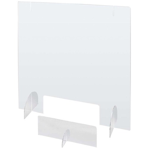 江部松商事　EBM　窓付きアクリルパーティションボード　２Ｗａｙ（蓋付）６００Ｘ６００ｍｍ　ＳＰＢ－３１　【品番：1241660】