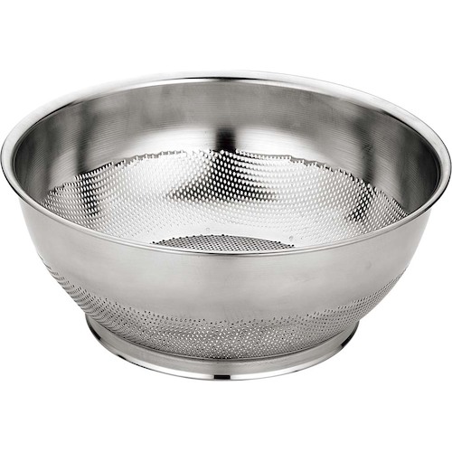 江部松商事　EBM　ＵＫ　１８－８　パンチング巾広浅型ザル　４０ｃｍ　【品番：1265530】