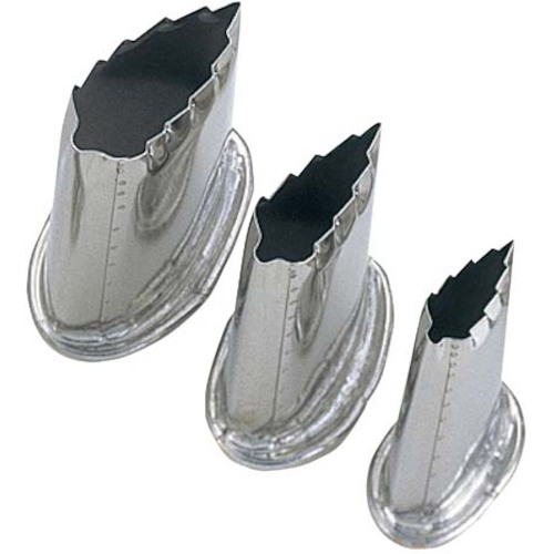 江部松商事　EBM　１８－８　上物渕付　抜型　３Ｐｃｓ　木の葉　【品番：4225300】